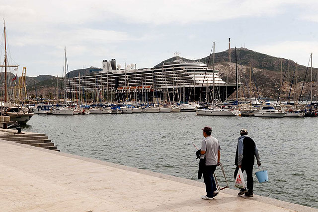 Por segundo día consecutivo un crucero visita el puerto de Cartagena - 1, Foto 1