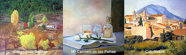 Tres artistas de Lorca mostrarán sus pinturas en una exposición que se inaugura el próximo viernes en el Palacio de Guevara - 1, Foto 1