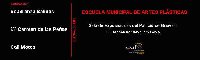 Tres artistas de Lorca mostrarán sus pinturas en una exposición que se inaugura el próximo viernes en el Palacio de Guevara - 2, Foto 2