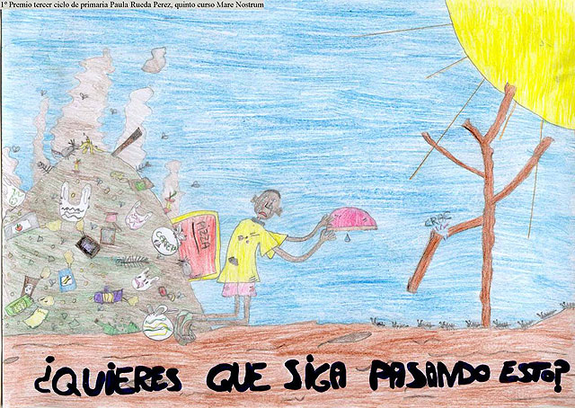 María Elena Martínez y Paula Rueda, ganadores del concurso de dibujo y pintura solidaria - 2, Foto 2