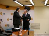 Gonzlez Tovar recibe la placa de Socio de Honor de la Asociacin Murciana de Vctimas del Terrorismo