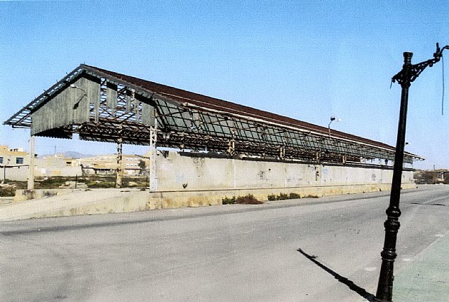 Obras Públicas financiará el proyecto de reconversión de la antigua estación de ferrocarril de Alguazas en un espacio joven - 1, Foto 1