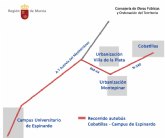 La Comunidad establece una nueva lnea universitaria de autobs al campus de Espinardo