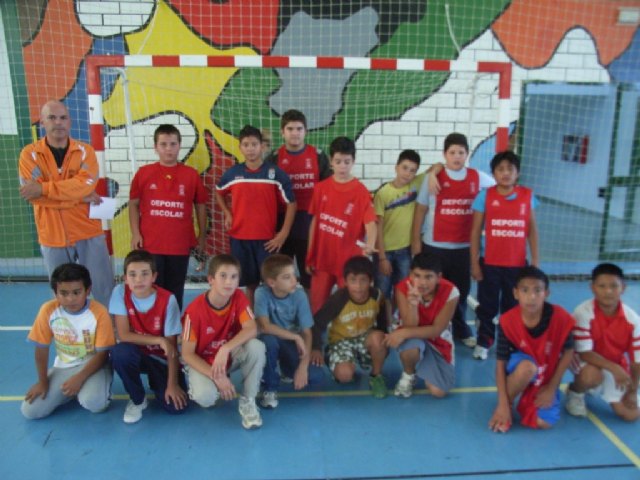Arrancan los Juegos Escolares, con la primera jornada de Fútbol Sala Alevín, Foto 1