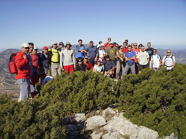 El pasado domingo 25 de octubre se celebró en las laderas de la vertiente oeste del Parque Regional de Sierra Espuña, una ruta a pie - 1, Foto 1