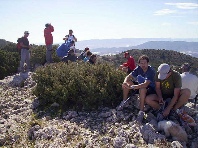 El pasado domingo 25 de octubre se celebr en las laderas de la vertiente oeste del Parque Regional de Sierra Espuña, una ruta a pie - 4