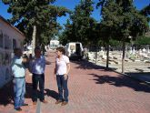 El Cementerio Municipal de Águilas se prepara ante la llegada del Día de Todos los Santos
