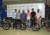 Los mejores ciclistas murcianos, con Valverde a la cabeza, en Las Torres de Cotillas