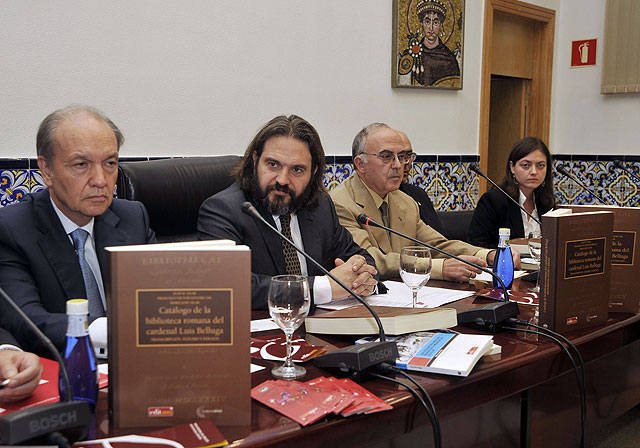 Se presentó  el libro sobre la biblioteca romana del cardenal Belluga - 4, Foto 4