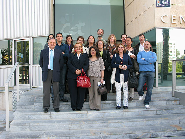 La directora general de Turismo, Marina García, y el director gerente del CCT, Jesús Galindo, recibieron a la delegación chilena en las instalaciones del Centro de Cualificación Turística el pasado martes 27, Foto 1