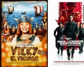 La película infantil “Vicky el vikingo” y la nueva película de Quentin Tarantino “Malditos bastardos”, en el Cine Velasco este fin de semana
