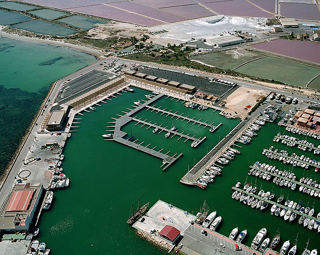 Imagen aérea del Puerto de San Pedro del Pinatar, Foto 1