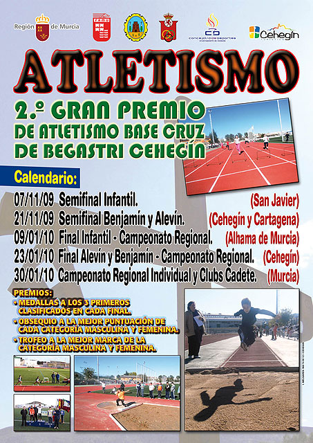Cehegín acogerá  la segunda edición del Gran Premio de Atletismo Base - 2, Foto 2