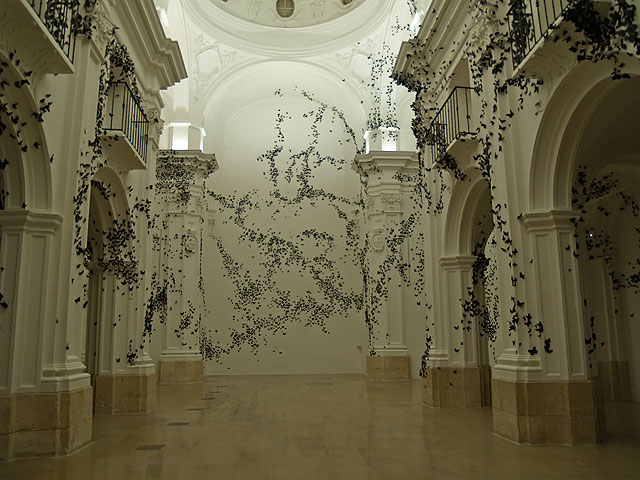 El artista mexicano Carlos Amorales transforma la sala Verónicas con una gran ‘Nube Negra’ - 1, Foto 1