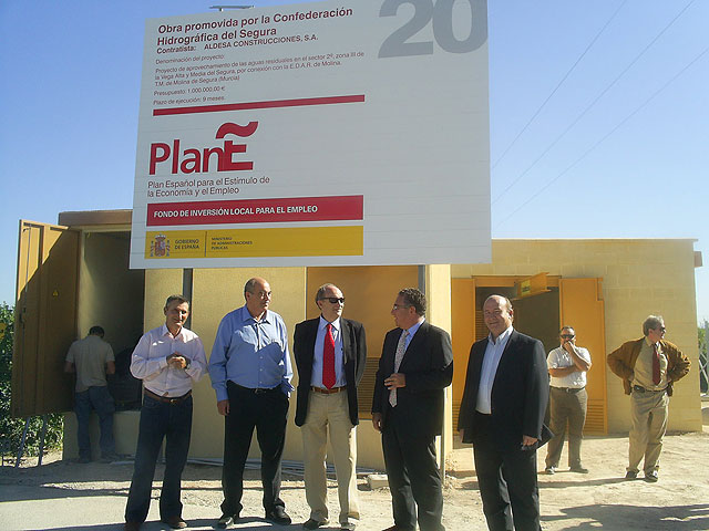 El Gobierno de España mejora la conexión de la EDAR de Molina con los regantes de Campotéjar - 1, Foto 1