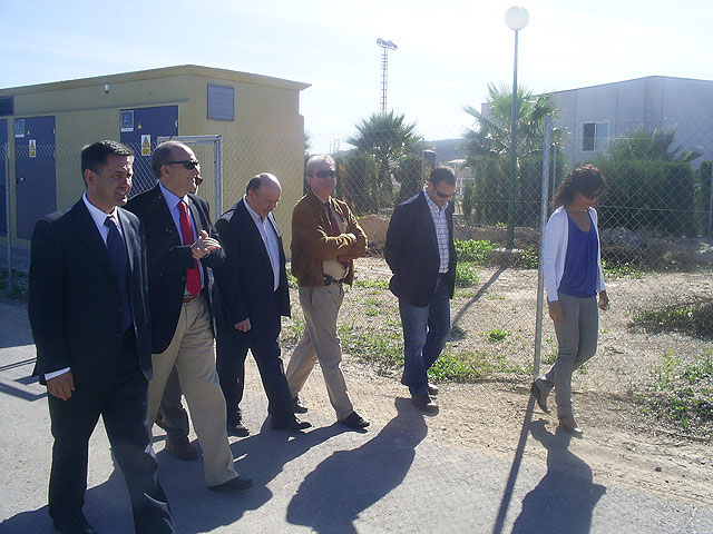 El presidente de la CHS visita las obras de una nueva conexión de aguas junto al alcalde de Ceutí, Manuel González - 3, Foto 3