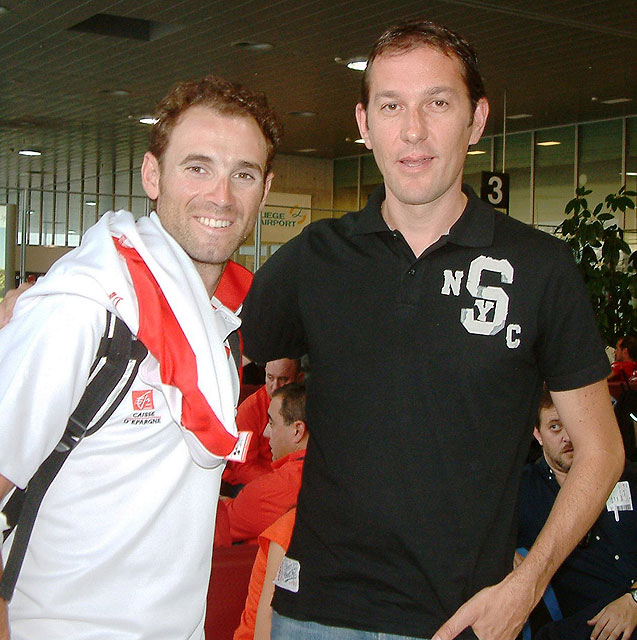 Alejandro Valverde y Pipe Gomez, Presidente de la ACP , Foto 1