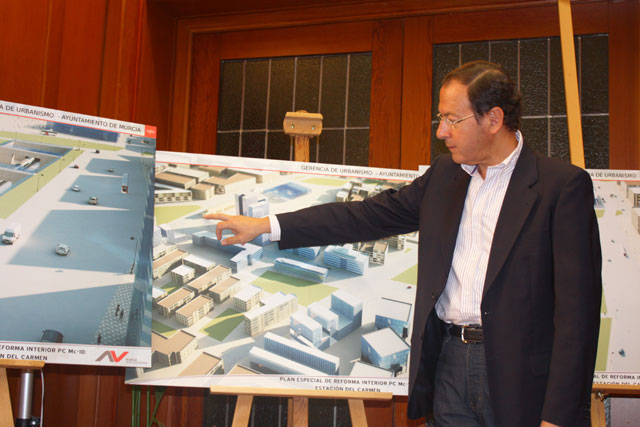 El Alcalde presenta una “nueva Murcia, moderna y vanguardista” que nacerá al sur de la ciudad - 1, Foto 1