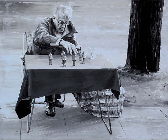 El pintor granadino Paco Pomet muestra su obra más reciente en la Muralla Bizantina - 5, Foto 5