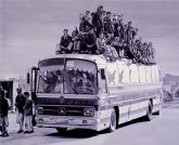 El pintor granadino Paco Pomet muestra su obra ms reciente en la Muralla Bizantina