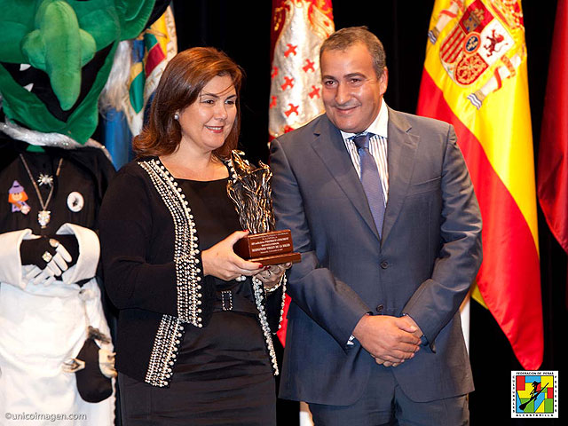 La Federación de Peñas entregó  los premios Oinokoe 2009, en la III Gala anual de la Federación de Peñas Festeras de Alcantarilla - 2, Foto 2