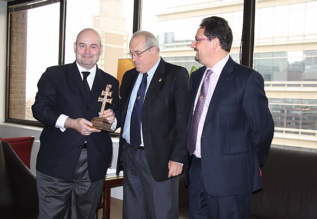 El Cónsul de España en Nueva York recibe a la delegación caravaqueña - 3, Foto 3
