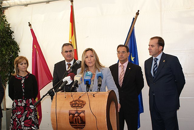 Trinidad Jiménez visita el Centro de personas con discapacidad psíquica de Fortuna en Murcia - 3, Foto 3