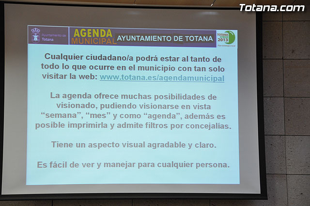 La Concejala de Nuevas Tecnologas pone en marcha la “Agenda Municipal” - 5