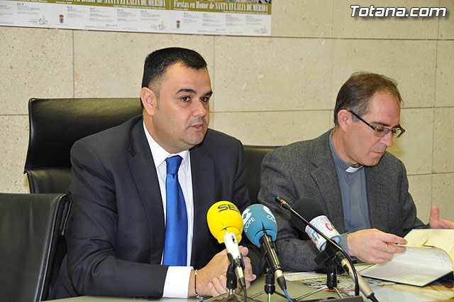 Presentado el programa de actos religiosos de las fiestas de Santa Eulalia 2009 - 4