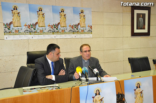 Presentado el programa de actos religiosos de las fiestas de Santa Eulalia 2009 - 6