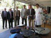El delegado del Gobierno visita la feria de la Semana de la Ciencia y la Tecnología de la Región de Murcia