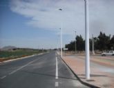 Obras Públicas mejorará la iluminación de la carretera que une Cartagena con Mazarrón
