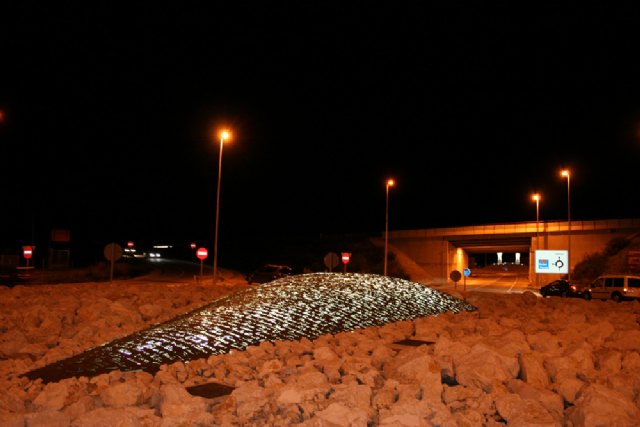 Las entradas a Cehegín por la autovía estrenan alumbrado público - 1, Foto 1