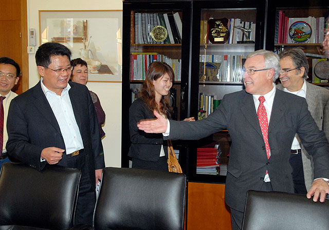 Una delegación de la universidad china de Xiantang visita la Universidad de Murcia - 3, Foto 3