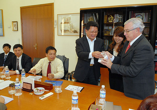 Una delegación de la universidad china de Xiantang visita la Universidad de Murcia - 4, Foto 4