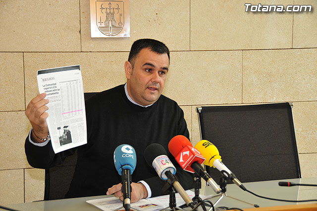 La comunidad autónoma incrementa un 16,03 por ciento la inversión destinada a Totana en los presupuestos regionales de 2010, Foto 1