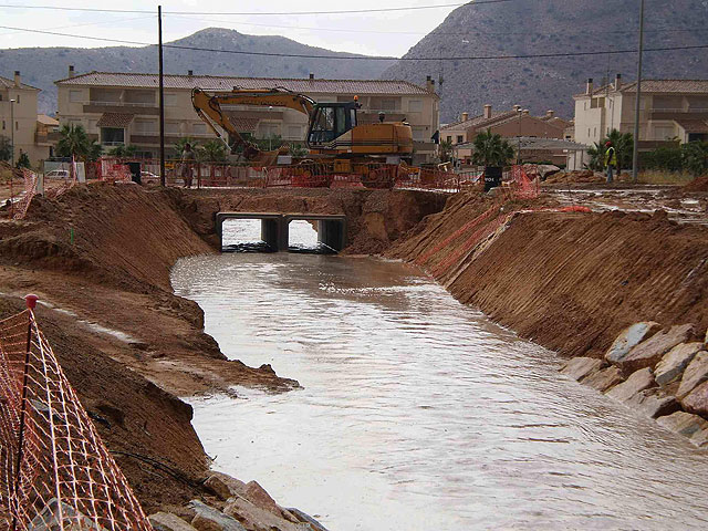 El Gobierno de España concluye el encauzamiento y acondicionamiento de la Rambla de San Cayetano de Torre-Pacheco - 1, Foto 1