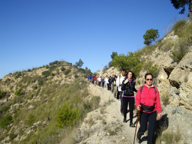 La concejalía de Deportes organiza una salida de senderismo por la Sierra de Ricote - 2, Foto 2