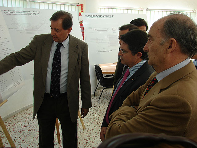 El Ayuntamiento de Lorca agradece a la Confederación Hidrográfica del Segura el encauzamiento del Barranco Anglés - 4, Foto 4