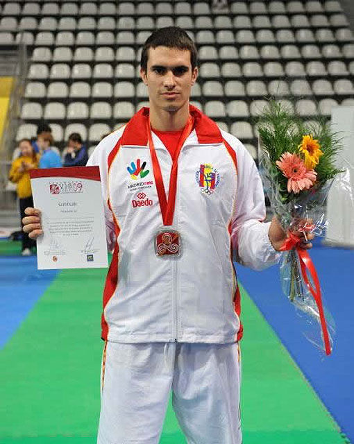 Juan méndez se alza con la medalla de bronce en el campeonato europeo sub 21 de taekwondo, Foto 1