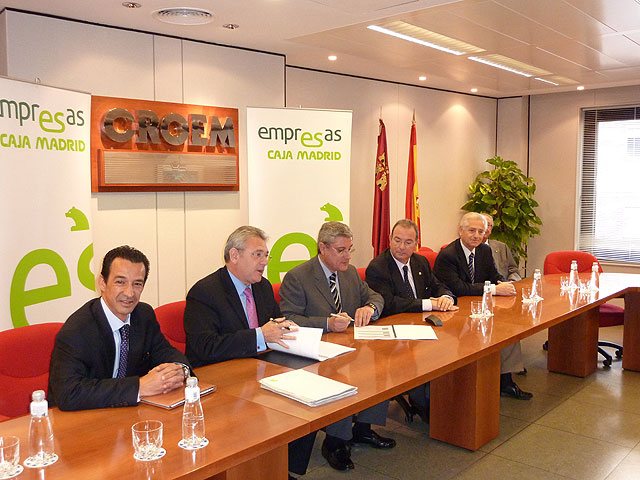 Caja Madrid y CROEM firman un convenio para financiación a pymes dotado con 200 millones de euros - 1, Foto 1
