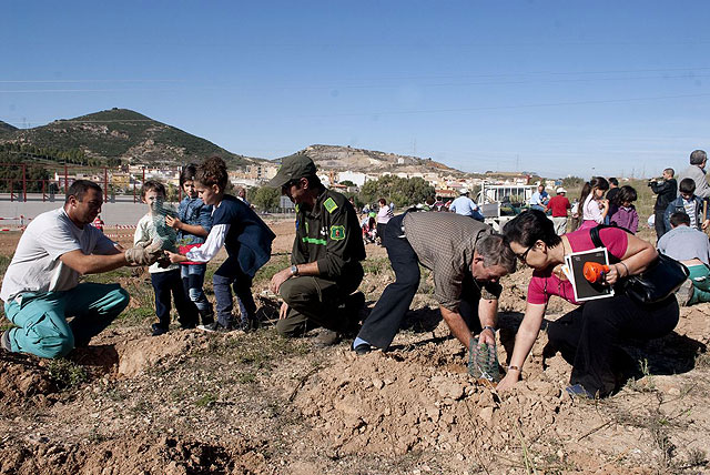 Voluntarios plantan 1.000 arboles en Alumbres con la campaña Ven y Siembra Vida - 2, Foto 2