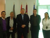 Encuentro Institucional entre el Alcalde de La Unin y el Secretario General de Comisiones Obreras de la Regin de Murcia
