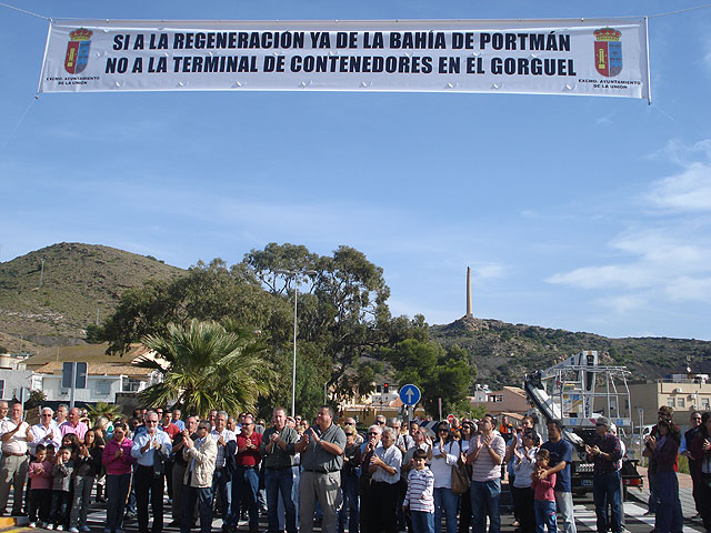 “Sí a la regeneración ya de la bahía de Portmán / No a la terminal de contenedores en El Gorguel” - 1, Foto 1