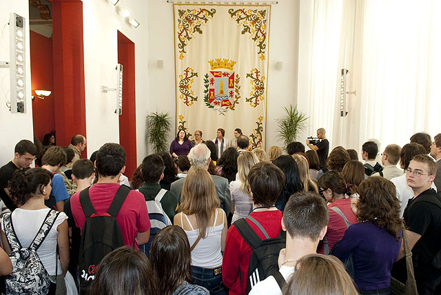 Una veintena de estudiantes de cinco países visitan Cartagena con el Proyecto Comenius - 3, Foto 3