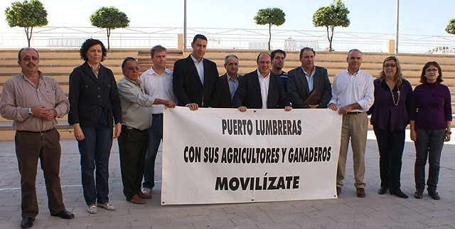 Puerto Lumbreras apoya la Movilización Agraria del 21 de noviembre en Madrid - 1, Foto 1