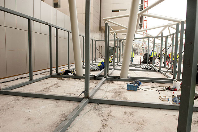 El nuevo Hospital General de Cartagena acogerá los primeros pacientes en noviembre de 2010 - 3, Foto 3