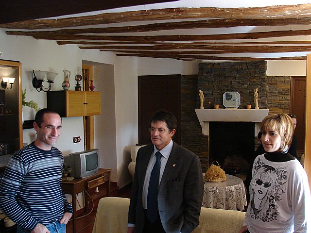 El Alcalde de Lorca visita oficialmente El Cortijo Rural La Solana y la Casa Rural Río Luchena - 1, Foto 1