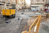 El Ayuntamiento ultima los remates de la peatonalización del casco antiguo