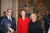 El cartagenero Luciano Poyato, presidente de UNAD, recogió de manos de la Reina el Premio Reina Sofía de ´Labor Social´ que otorga CREFAT